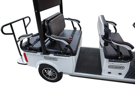 Гольф-кар мини Gelbert Fact (60V, 1200Вт, синий)