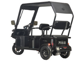 Трицикл электрический Wanshida NIPLA 570 (60V, 1000W, красный)