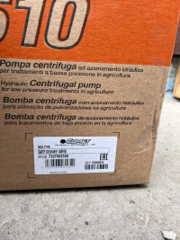 Насос центробежный Comet C610H-M11 (10бар, 655 л/мин, с гидромотором)