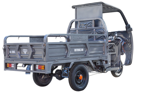 Трицикл электрический Rutrike D4 КАБИНА 1800 60V1500W (синий)