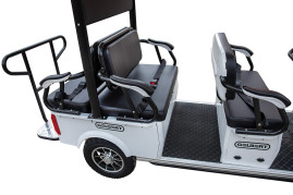 Гольф-кар мини Gelbert Fact (60V, 1200Вт, красный)