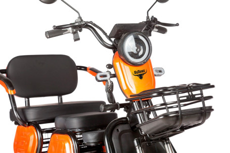 Трицикл электрический Rutrike Бумеранг (оранжевый) (022656-3240)