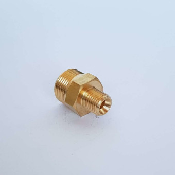 Переходник М22х1.5ш-1/4"ш (лат)