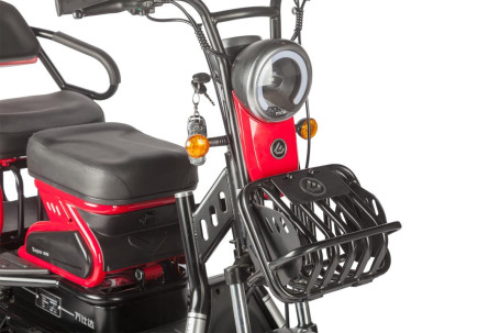 Трицикл электрический Wanshida HOT HATCH 60V 650Вт (черный)