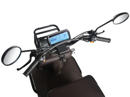 Трицикл электрический Wanshida U1-X (60V, 800W, коричневый) (0000307-3093)