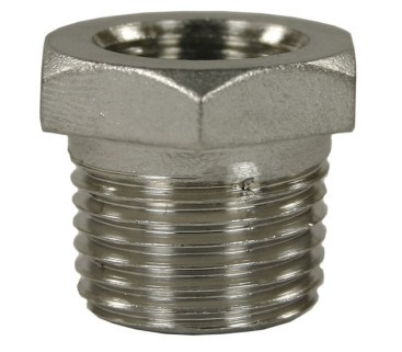 Переходник 1/4г-3/8ш (250бар, оцинк) TOR