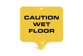 Табличка TTS Осторожно мокрый пол (36см, квадратная, итал. яз)