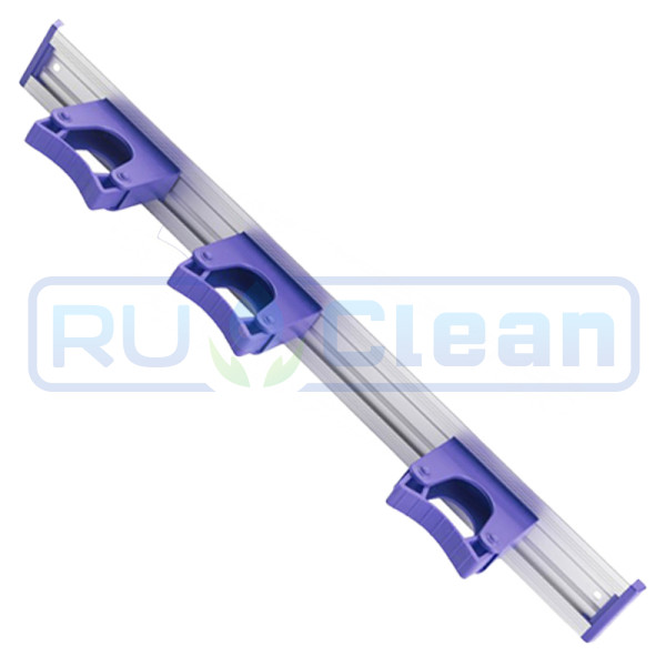 Настенная система хранения инвентаря Haug Bursten (фиолетовый)