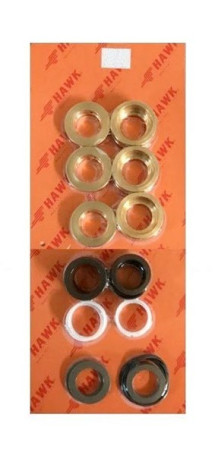 Комплект уплотнений HAWK NHDP 16 мм (латунь, 3 поршня)