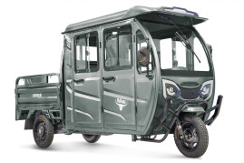 Трицикл электрический Rutrike Рейс 1300 60V1200W (серый)