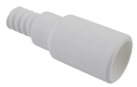 Переходник водопроводный Vikan (d25-85мм, белый)