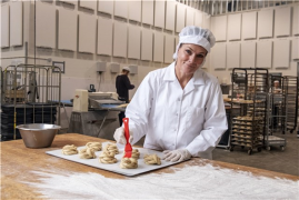 Кисточка для выпечки Vikan (30мм, мягкий, красный)